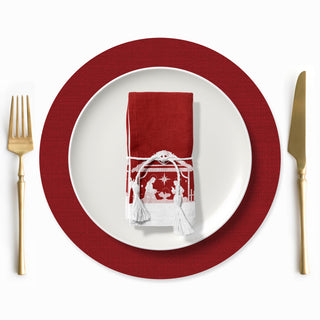 Red Nativity Servilleta