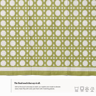 Servilleta Olive Mist Rattan