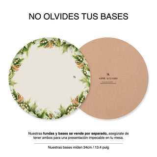 Pearl Garland Funda de Bajaplatos Semi Impermeable