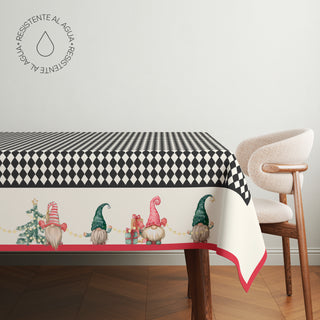 Black Gnomes Mantel Semi Impermeable