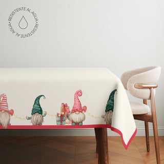 Red Gnomes Mantel Semi Impermeable