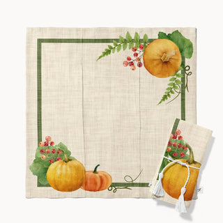 Pumpkin Harvest Napkin