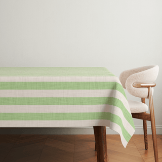 Mantel Minted Linen Stripes