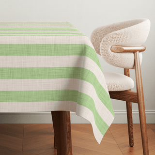 Mantel Minted Linen Stripes