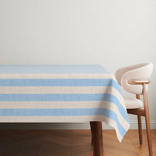 Mantel Frosted Lake Stripes