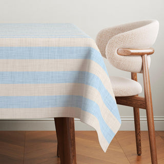 Mantel Frosted Lake Stripes