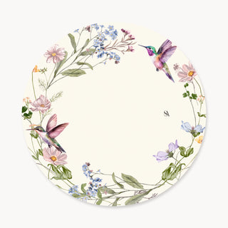 Secret Garden Charger Plate Cover