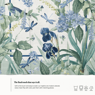 Mint Blossom Napkin