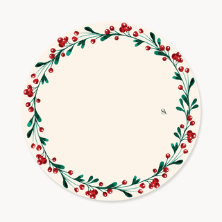 Funda de Bajaplato Peppermint Joy