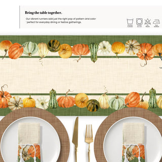 Pumpkin Medley Table Runner