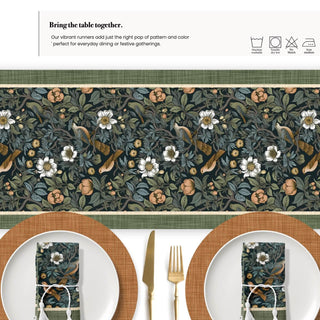 Enchanted Garden Table Runner