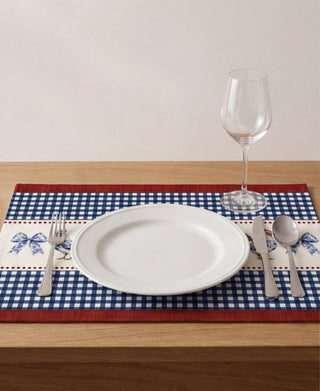 Individual Blue Farmhouse Toile / Set 2