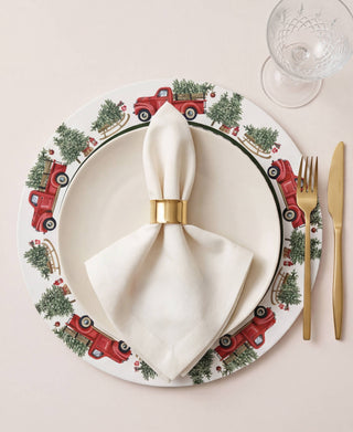 Funda de Bajaplato Country Christmas