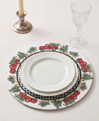 Funda de Bajaplato Country Christmas