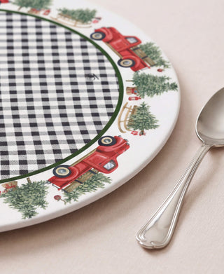 Funda de Bajaplato Country Christmas
