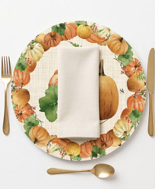 Funda de Bajaplato Pumpkin Harvest
