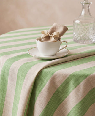 Mantel Minted Stripes