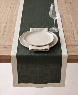 Camino de Mesa Night Forrest Linen