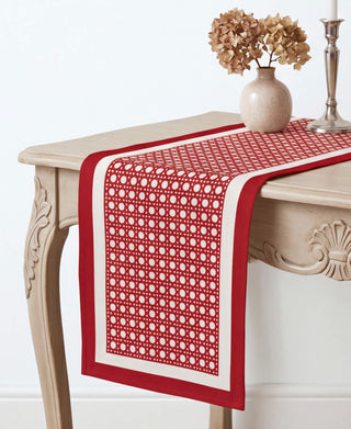 Camino de Mesa Dark Red Rattan