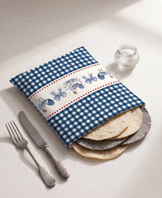 Tortillero Blue Farmhouse Toile