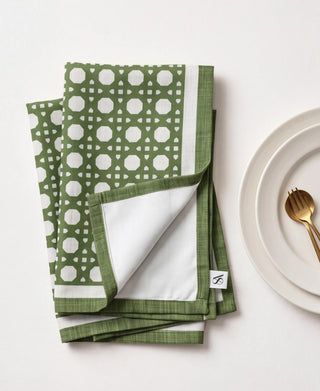 Servilleta Earth Moss Rattan