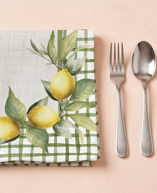 Servilleta Green Lemon Crown