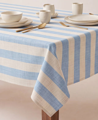 Mantel Frosted Lake Stripes