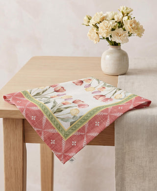 Servilletas Spring Pink Tulip