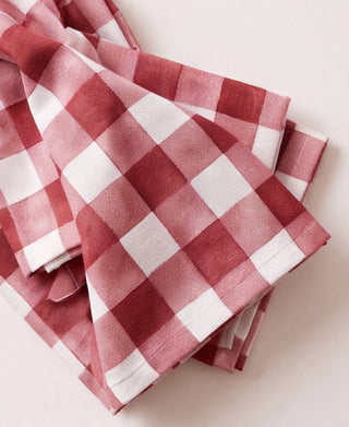 Servilleta Red Checkers