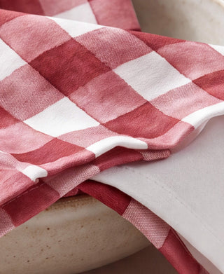 Servilleta Red Checkers