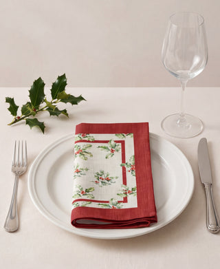 Servilleta Holly Jolly