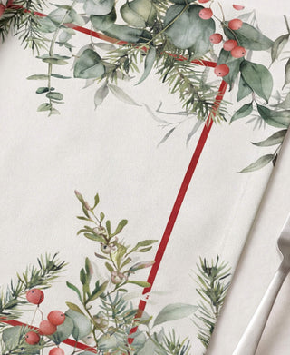 Servilleta Christmas Greenery