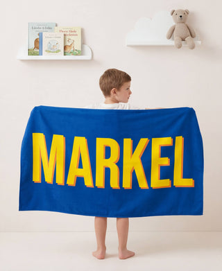 Toalla Amarillo y azul