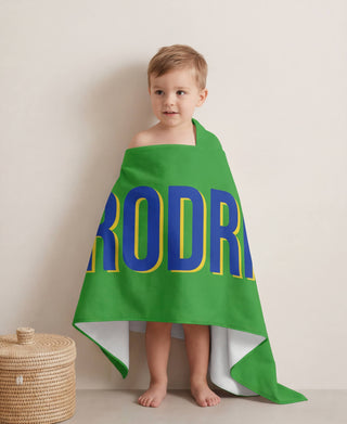 Toalla Verde y azul