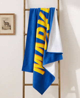 Toalla Amarillo y azul
