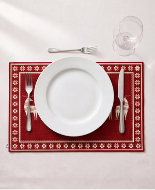Individual Red Scandinavian Christmas