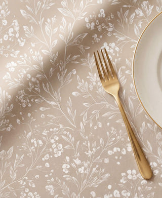 Mantel Cream Leaf