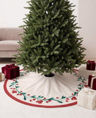 Faldón del Árbol Peppermint Joy