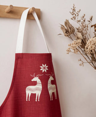 Delantal Red Scandinavian
