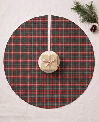 Plaid Tartan Faldón de Árbol