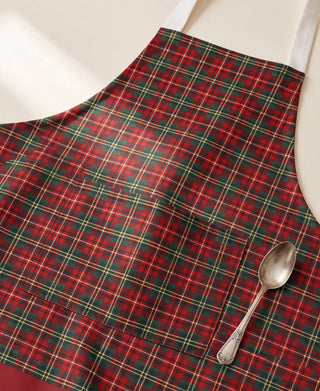 Delantal Plaid Tartan