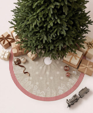 Gingerbread Lane Faldón de Árbol