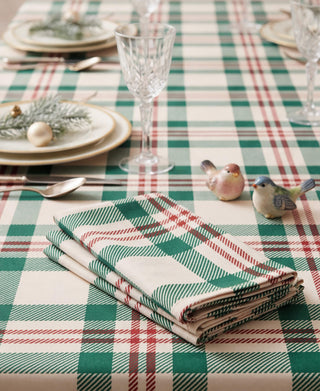 Mantel Green Tartan