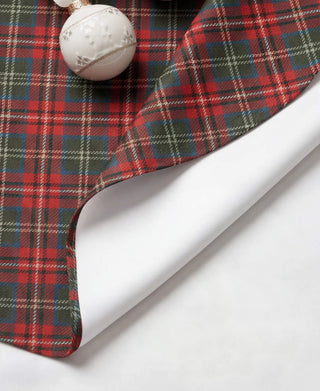 Plaid Tartan Faldón de Árbol