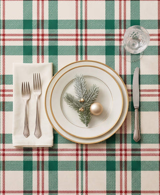 Mantel Green Tartan