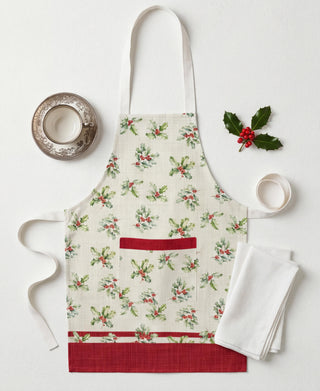 Delantal Holly Jolly