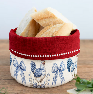 Panera Red Farmhouse Toile