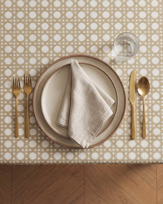 Mantel Wheat Rattan