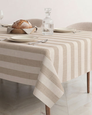 Mantel Soft Sand Stripes