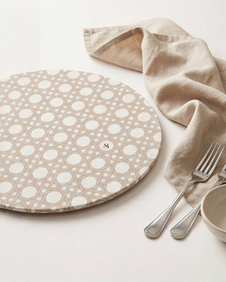 Funda de Bajaplato Soft Sand Rattan